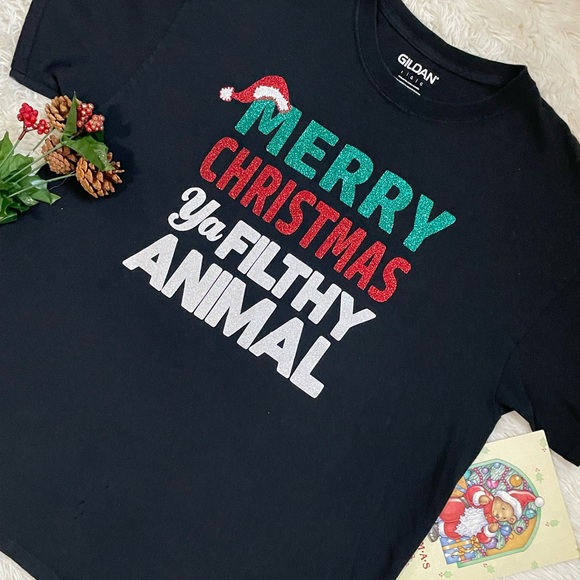 Merry Christmas ya filthy animal Home alone graphic tee - Picture 5 of 15